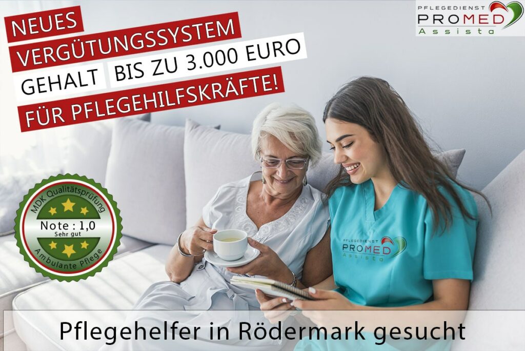 Pflege Jobs Rödermark - Pflegehelfer in Rödermark gesucht