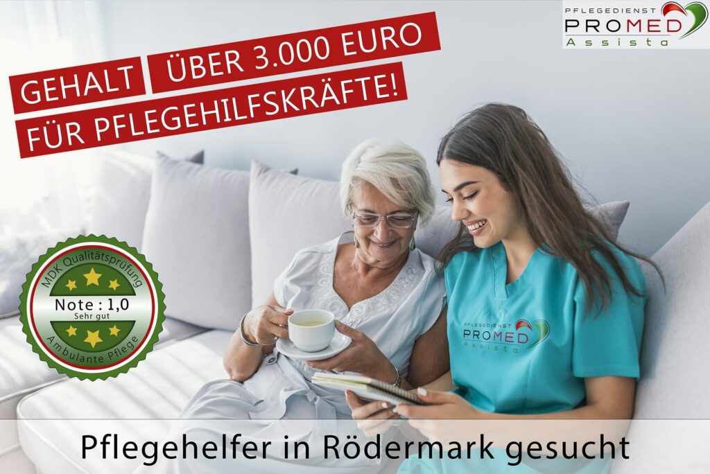 Pflege Jobs Rödermark - Pflegehelfer in Rödermark gesucht